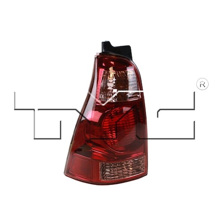 Tyc Tyc Tail Light Assembly, 11-6062-01 11-6062-01